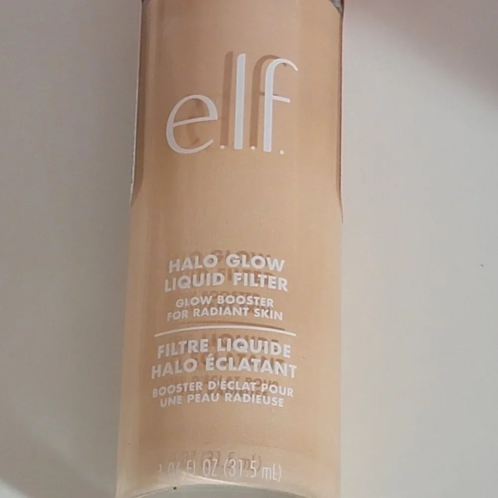 Elf Cosmetics  0 Fair Halo Glow Liquid Filter Foundation New Sealed